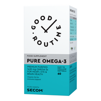 Pure Omega 3, 60 capsule gelationase moi, Good Routine