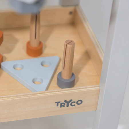 Jucarie din lemn Banc de lucru, +3 ani, Tryco 609780
