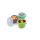 Set 4 recipiente din silicon Snap&Go, 118 ml, Melii 609861