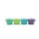 Set 4 recipiente din silicon Snap&Go, 118 ml, Melii 609860