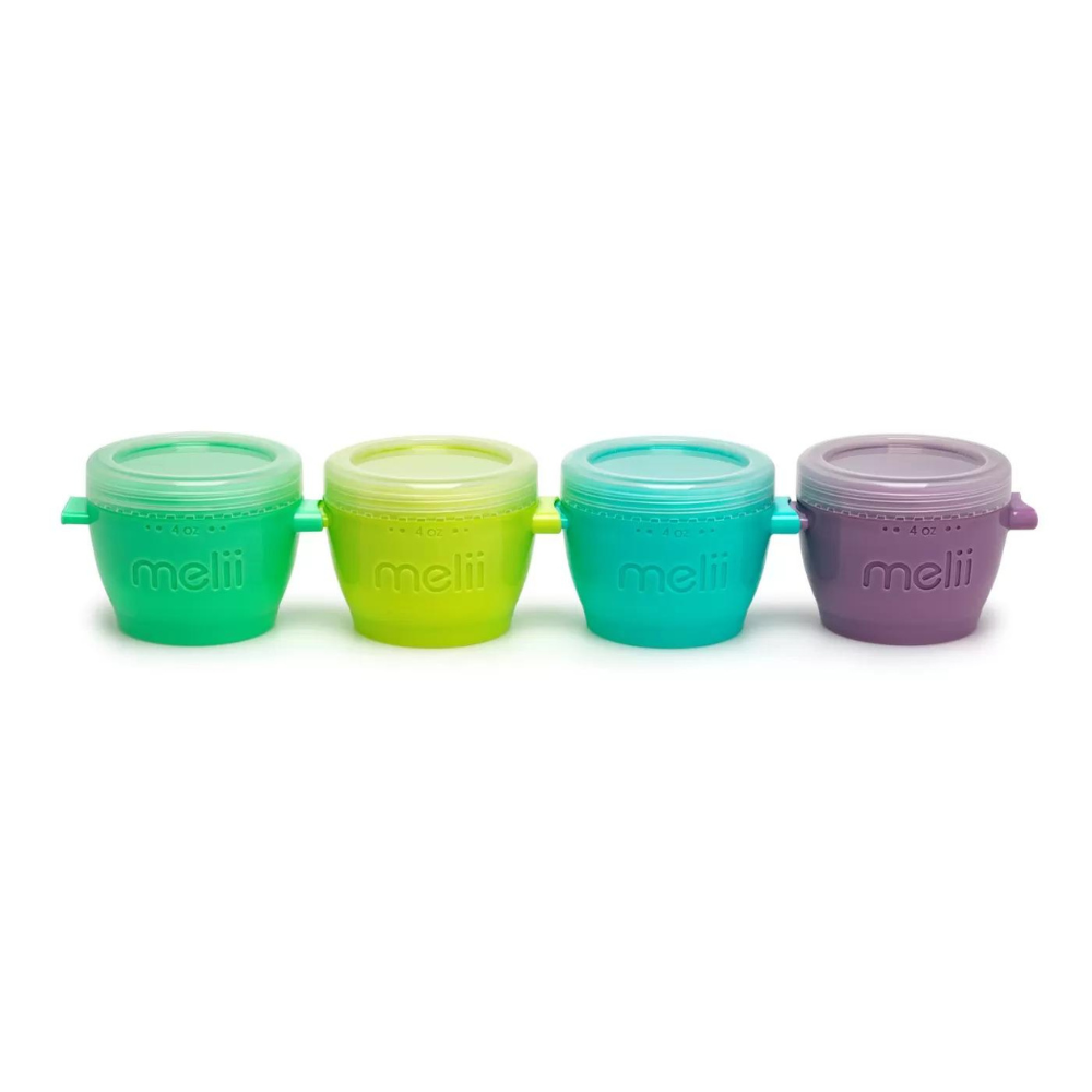 Set 4 recipiente Snap&Go, 118 ml, Melii