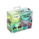 Set 4 recipiente Snap&Go, 118 ml, Melii 609883