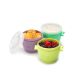 Set 4 recipiente Snap&Go, 118 ml, Melii 609881