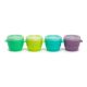 Set 4 recipiente Snap&Go, 118 ml, Melii 609878