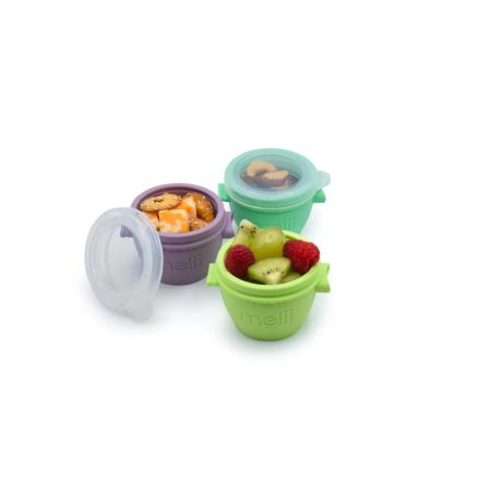 Set 4 recipiente Snap&Go, 177 ml, Melii 609900