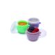 Set 6 recipiente din silicon Snap&Go, 59 ml, Melii 610010