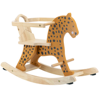 Balansoar din lemn, Leopard, 12 luni+, Tryco