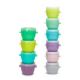 Set 10 recipiente Snap&Go, 6 x 59 ml + 4 x 118 ml, Melii 610128