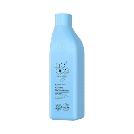 Gel de dus natural Blue Lagoon, 300 ml, Neboa