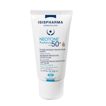 Crema nuantatoare pentru depigmentare cu SPF50+ Neotone Radiance, 30 ml, Isis