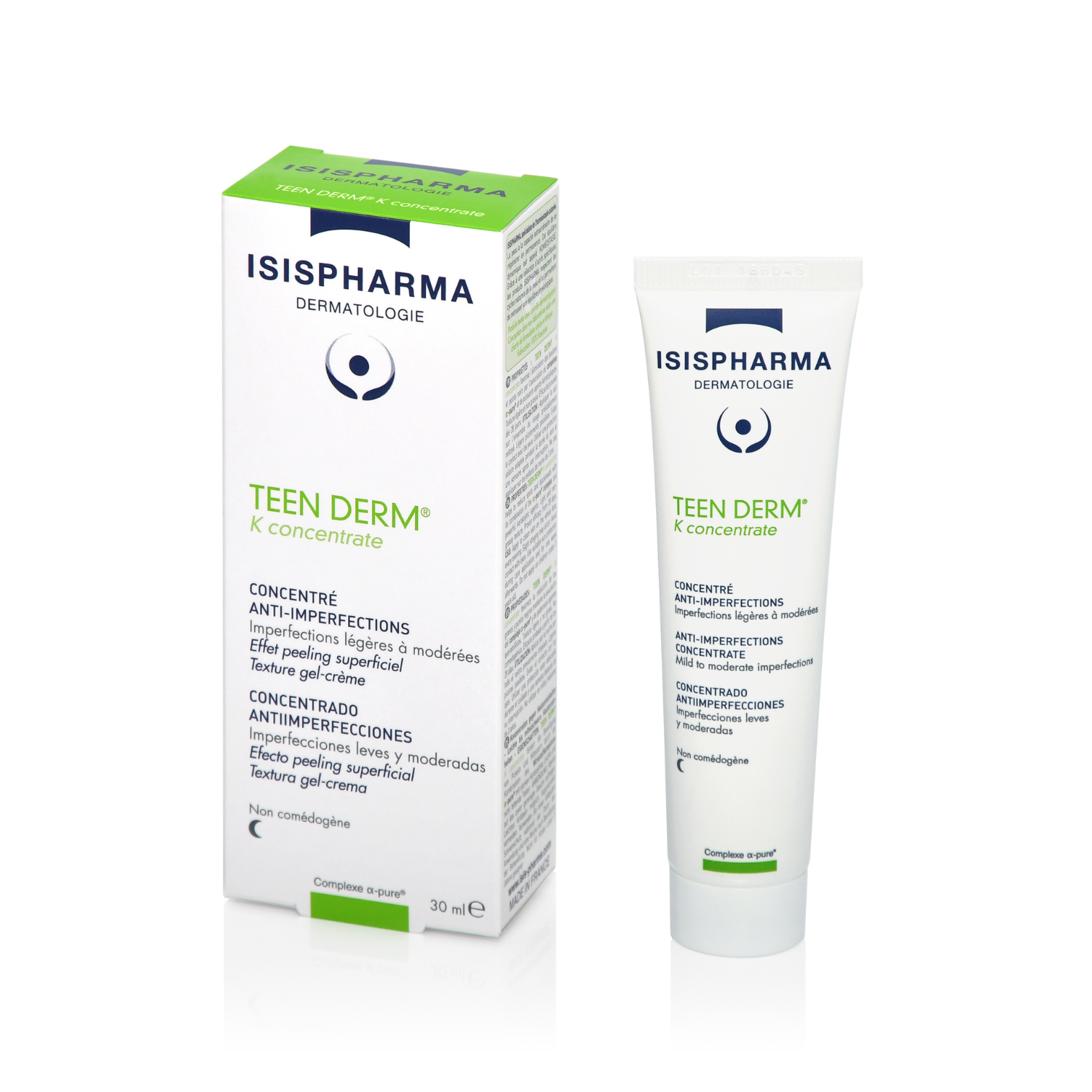 Ser anti imperfectiuni K Concentrate Teen Derm, 30 ml, Isis Pharma