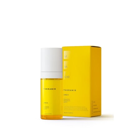 Ser antioxidant pentru fata Lino-8, 30 ml, Theramid 688779