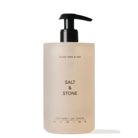 Gel de dus cu Trandafir si Oud, 450 ml, Salt & Stone