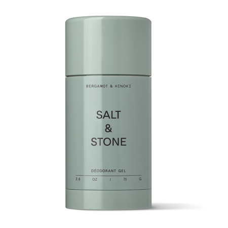 Deodorant natural pentru Piele Sensibila cu Bergamot si Hioki, 75 g, Salt & Stone