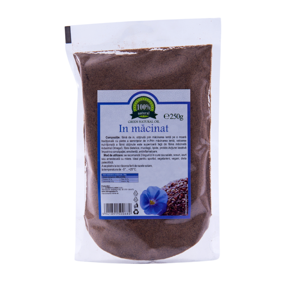 In macinat, 250 g, Green Natural Oil