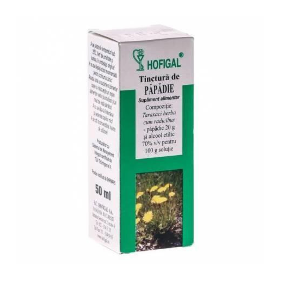 Tinctura de Papadie, 50 ml, Hofigal