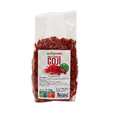 Goji fructe uscate, 250 g, Spring Markt