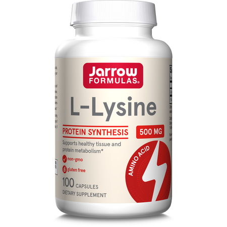 L-Lysine, 500 mg, 100 capsule, Jarrow Formulas