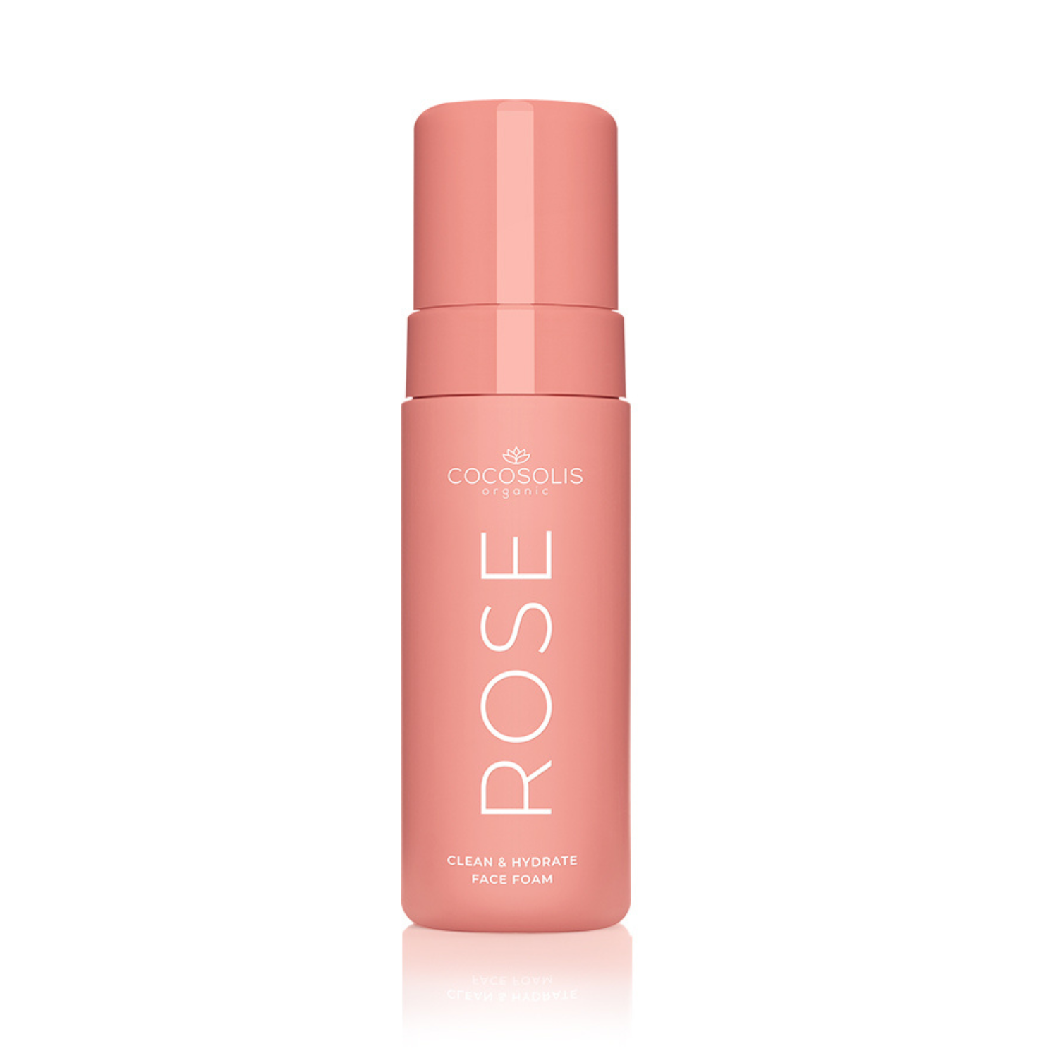 Spuma de curatare Rose Organic, 150 ml, Cocosolis