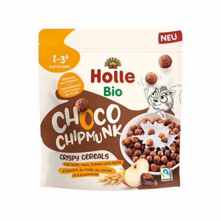 HOLLE CEREALE CROCANTE CHOCO CHIPMUNK 125 GR BIO*