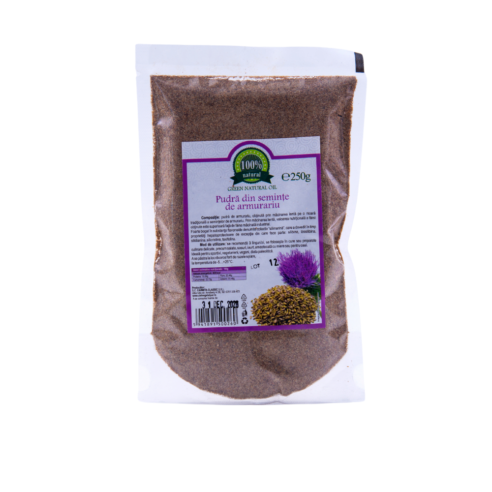 Pudra din seminte de armurariu, 250 g, Green Natural Oil