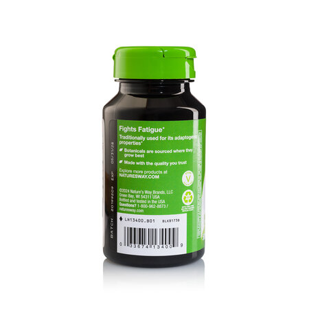 Asian Ginseng, 560mg, 50 capsule, Natures Way 776337