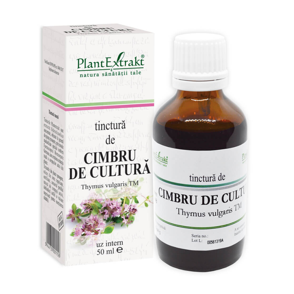 Tinctură de cimbru, 50 ml, Plant Extrakt