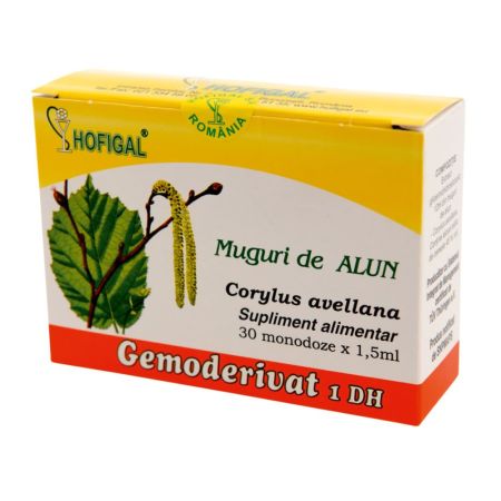 Muguri de alun Gemoderivat, 30 monodoze X 1.5ml, Hofigal