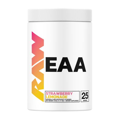 RAW NUTRITION EAA ESSENTIAL AMINO ACIDS STRAWBERRY LEMONADE 315 GR 