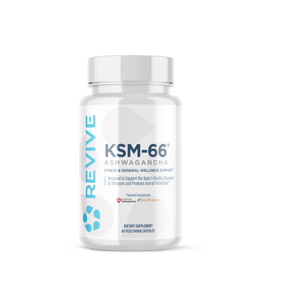 Ashwagandha KSM 66, 60 capsule vegetale, Revive