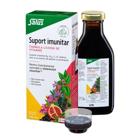 SALUS SUPORT IMUNITAR FORMULA LICHIDA DE VITAMINE 250ML 1006051