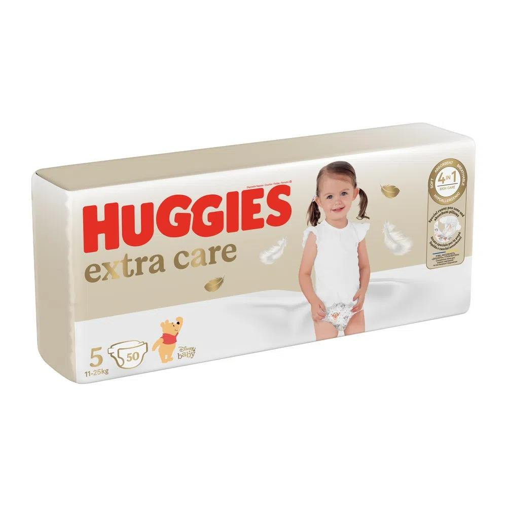 Scutece de schimb Extra Care, Nr.5, 11-25 kg, 50 buc, Huggies