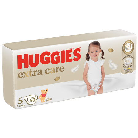 Scutece de schimb Extra Care, Nr.5, 11-25 kg, 50 buc, Huggies 777970