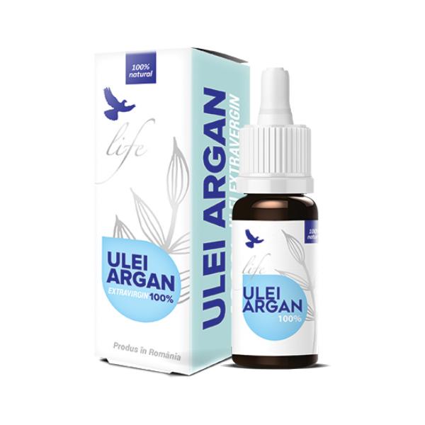 Ulei de argan extravirgin Life, 10 ml, Bionovativ