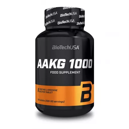 AAKG, 1000 mg, 100 tablete, BioTech USA