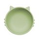 Bol din silicon Kitty I, 6 luni+, Raw Green, Appekids 612466