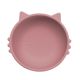 Bol din silicon Kitty I, 6 luni+, Old Rose, Appekids 612468