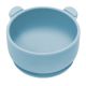 Bol din silicon cu ventuza The Little Bear, 6 luni+, Aqua Blue, Appekids 612179