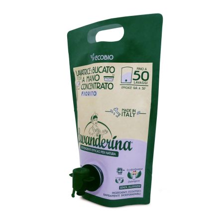 Detergent Eco concentrat de rufe cu miros floral, 2 L, Lavanderina 612398