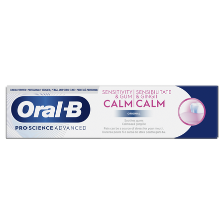 Pasta de dinti Pro-Science Advanced Sensitivity & Gum Calm, 75 ml, Oral B