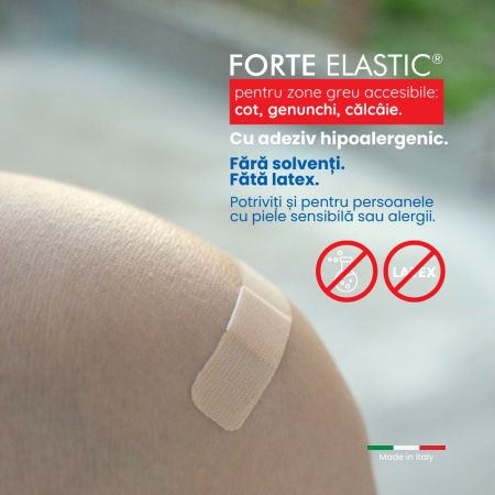 Plasturi elastici ultra rzistenti Forte Elastic, 5 marimi, 40 bucati, Master Aid 718850