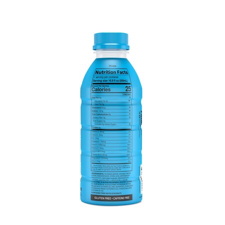 Bautura Prime pentru rehidratare cu aroma de zmeura albastra Hydration Drink USA, 500 ml, GNC 612539