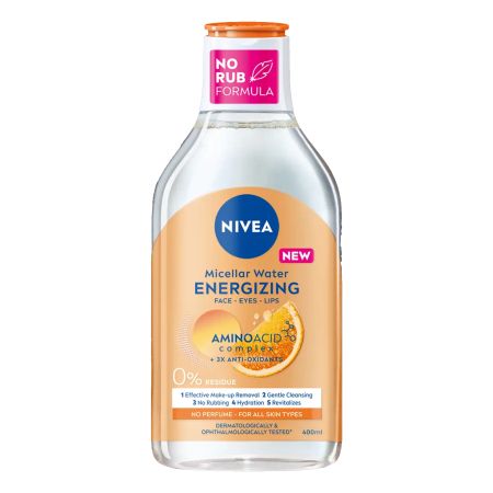 Apa micelara cu vitamina C Energy, 400 ml, Nivea