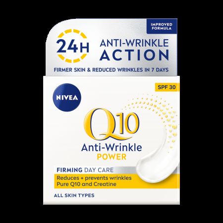 Crema de zi antirid cu coenzima Q10, SPF30, 50 ml, Nivea