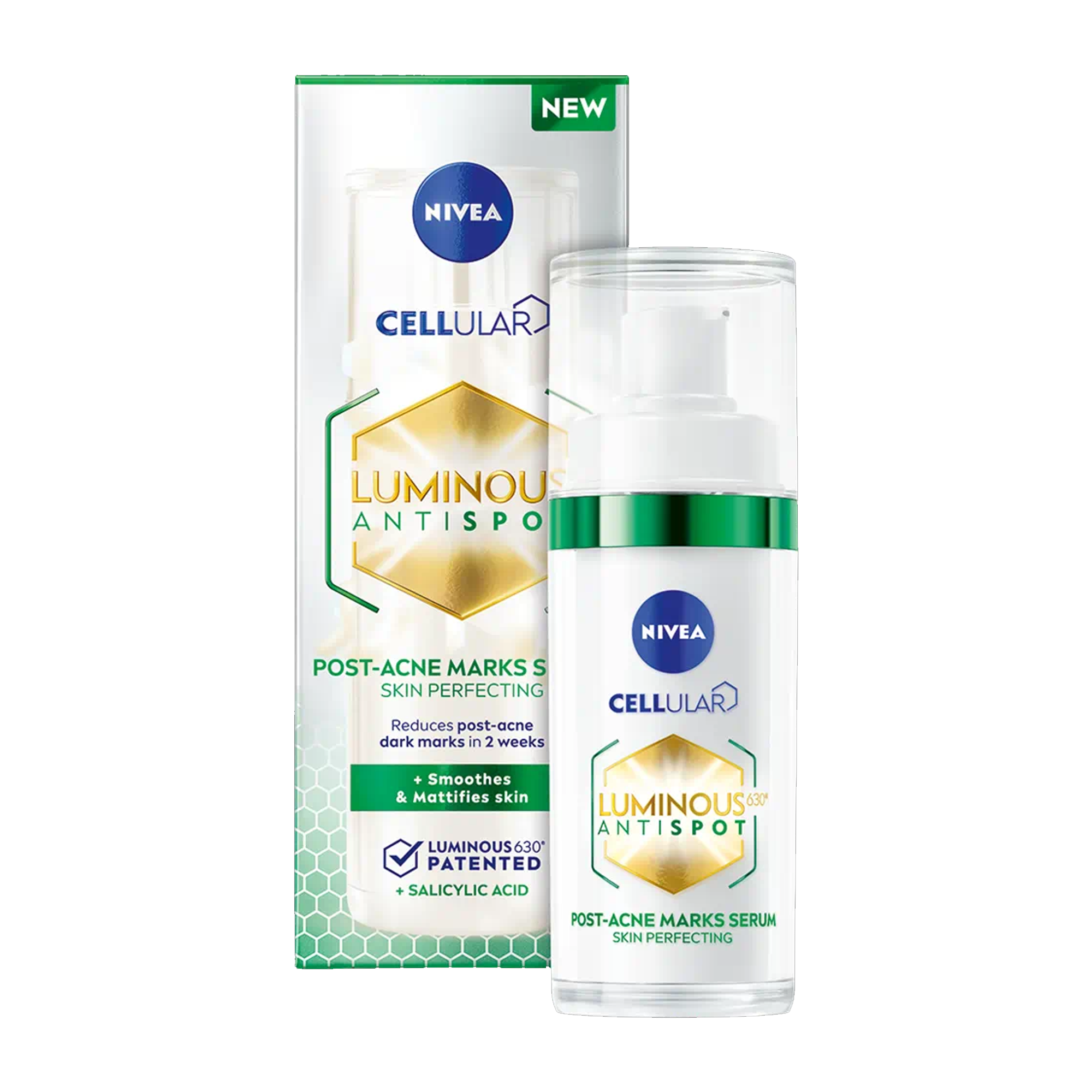 Serum anti-pete pigmentare cauzate de acnee Luminous630, 30ml, Nivea