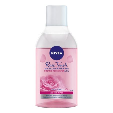 Apa micelara bifazic Rose Touch, 400 ml, Nivea