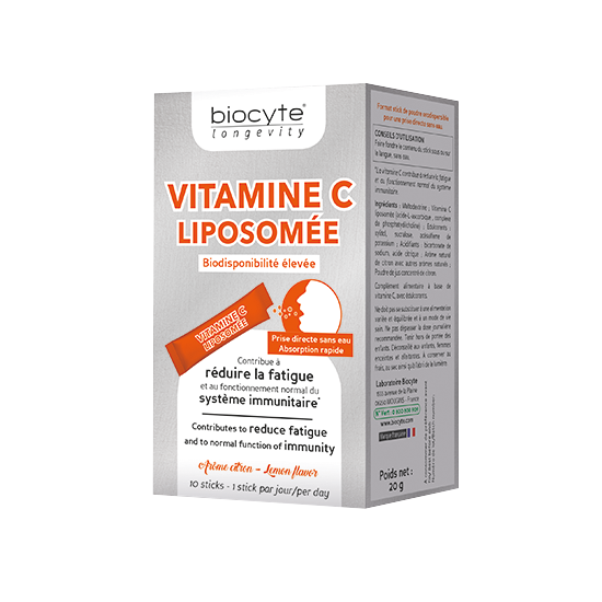 Vitamina C Lipozomala, 10 plicuri, Biocyte