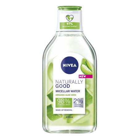 Apa micelara Naturally Good, 400 ml, Nivea