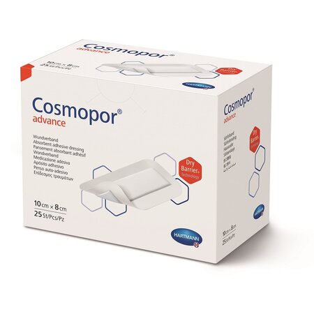 Plasture steril autoadeziv Cosmopor Advance, 10 x 8 cm, 1 bucata, Hartmann 613930