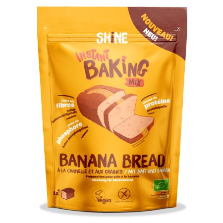 SHINE AMESTEC INSTANT PT.BANANA BREAD 350 GR BIO* 11282